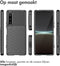 iMoshion Hoesje Geschikt voor Sony Xperia 5 IV Hoesje Siliconen - iMoshion Thunder Backcover - Zwart