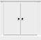 vidaXL - Dressoir - 70x35,5x67,5 - cm - bewerkt - hout - wit