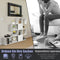 Coast Modern - Boekenplank - 5 verdiepingen - Wit