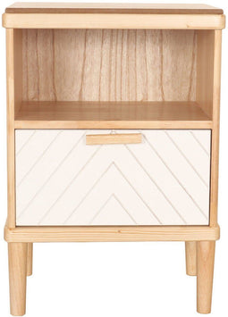 Versa ORPIERRE - Ladenkast - 30 x 54 x 40 cm - Bruin Wit