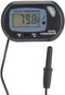 Allecto Plus - Digitaal LCD-display Aquarium Thermometer - Vochtbestendig met Zuignap