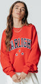Colourful Rebel Starlight Patch - Dropped Shoulder Sweat - Ronde hals - Maat XS