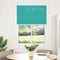 vidaXL - Plissé - rolgordijn - 85x150 - cm - stofbreedte - 84,4 - cm - petrol - groen