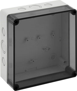 Spelsberg TK PS 1818-8f-tm Installatiebehuizing 182 x 180 x 84 Polycarbonaat, Polystereen (EPS) Grijs-wit (RAL 7035) 1