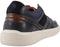 Clarks Cambro Race - Lage Sneakers - Retro-styling - Navy Combi - Maat 43