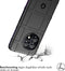 iMoshion Hoesje Geschikt voor OnePlus 11 Hoesje Siliconen - iMoshion Rugged Shield Backcover - Zwart