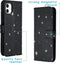 iMoshion Hoesje Geschikt voor iPhone 11 Hoesje Met Pasjeshouder - iMoshion Design Softcase Bookcase - Goud / Zwart / Stars Gold