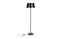 WOOOD Exclusive Pien Vloerlamp - Metaal - Zwart - 145x40x40
