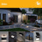 Paulmann Ryse - Solar LED-bolderlamp - Bewegingsmelder IP44 3000K 30lm Antraciet