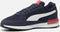 Puma Graviton JR - Lage sneakers - SoftFoam+ inlegzool - Peacoat-Puma White-High Risk Red - Maat 36