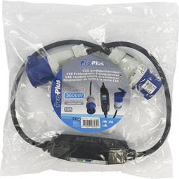 ProPlus Verlengkabel met aardlekschakelaar - 16A - IP44/IP55 - Neopreen - 240V - 3600W