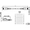 BTR NETCOM - Cat6A netwerkkabel - Grijs - 3 meter