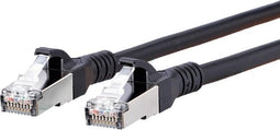 BTR NETCOM - Cat6A netwerkkabel - Zwart - 5 meter