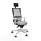 Bureaustoel met hoofdsteun Piqueras y Crespo 4B026G1 Lichtgrijs