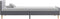 vidaXL-Bedframe-stof-lichtgrijs-90x200-cm