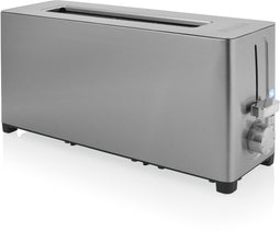 Princess 01.142401.01.001 - Broodrooster - RVS lange sleuf met ontdooi- en verwarmfunctie (1 stuk)