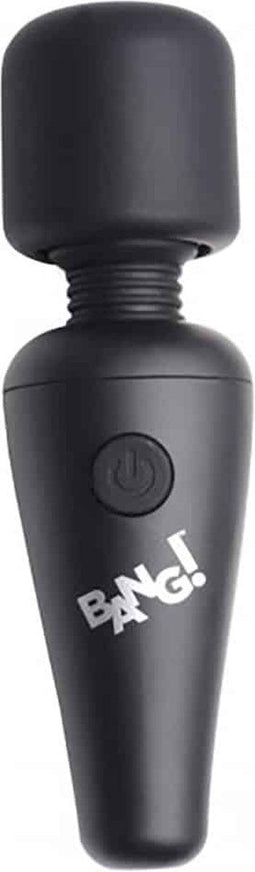 XR Brands Vibrerende Mini Siliconen Wand met 10 Snelheden black