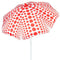 Strandparasol Aktive Rood 200 x 205 x 200 cm (6 Stuks)
