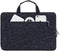 Rivacase 7913 - Laptoptas - Schokbestendig Stofbestendig Vochtbestendig - Zwart/Wit
