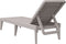 vidaXL - Ligbed - 186x60x29 - cm - polypropeen - cappuccinokleurig