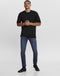 ONLY & SONS ONSLOOM JOG LIFE - Slim Fit 5-Pocket Jeans - Maat 32 X 32 - Donkerblauw