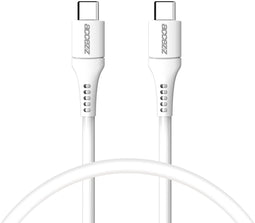 Accezz USB-C naar USB-C kabel - 0,2 meter - Wit