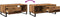 vidaXL - Salontafel - 90x50x36,5 - cm - bewerkt - hout - oud - houtkleurig