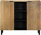 vidaXL - Dressoir - 90x33x75 - cm - massief - mangohout - bruin