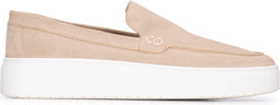 PS Poelman ENZO - Heren Loafers - Suède - Licht Beige