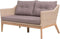 LARISSA LOUNGE SET – NATURAL WIT/BRUIN/ ACACIA LICHT TEAK LOOK / ROYAL TAUPE