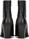 PS Poelman SUPRA - Enkellaarsjes met hak 8 cm - Zwart - Maat 39