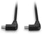 Lindy 32009 - USB C Haaks Mannelijk - USB 2.0 60 W - Zwart