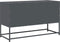 vidaXL - Tv-meubel - 100,5x39x60,5 - cm - koudgewalst - staal - antracietkleurig