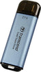 Transcend ESD300C - Externe SSD - 2TB 10Gbps - Blauw