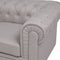 CHESTERFIELD - Hoekbank - Beige - Linkerzijde - 280 cm - Polyester