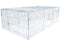 EUGAD Recinto Libero - Konijnenren - Gegalvaniseerd metaal - 180 x 120 x 60 cm