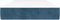 vidaXL - Pocketveringmatras - 100x210x20 - cm - fluweel - donkerblauw