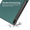 iMoshion Tablet Hoes Geschikt voor Samsung Galaxy Tab S9 Plus - iMoshion Trifold Bookcase - Donkergroen