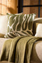 Dutch Decor EDEN - Buitenkussen 45x45 cm - waterafstotend en uv-bestendig - Mayfly - groen