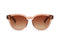 IKKI TEDDY 2112-1 Dames Zonnebril - Handgemaakt - Plantaardig Acetaat - Gepolariseerd - Transparant Roze