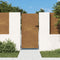 vidaXL - Poort - 85x175 - cm - cortenstaal