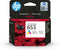HP 653 - Inktcartridge - Cyaan Geel Magenta - (5ml)