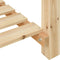 vidaXL - Tuinplanter - met - Rek - 90x90x76 - cm - Massief - Vurenhout