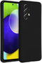 Accezz Liquid Silicone Backcover - Samsung Galaxy A53 - Schokabsorberend - Zwart