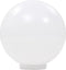vidaXL LED-solarlampen rond 30 cm RGB 2 st