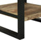 vidaXL - Telefoonstandaard - 40x40x80 - cm - Massief - Ruw - Houten - Mango