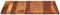 vidaXL - Tafelblad - 25-27 - mm - 80x80 - cm - massief - acaciahout