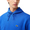 Lacoste Bio Cotton Fleece Hoodie - Heren - Regular fit - Blauw - Maat XS