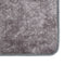 vidaXL - Vloerkleed - wasbaar - anti-slip - 80x150 - cm - grijs