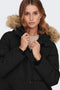 JDY JDYLOOK - PADDED LONG PARKA JACKET OTW SIE - Dames Jas met bond kraag - M
